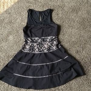 Black party dress